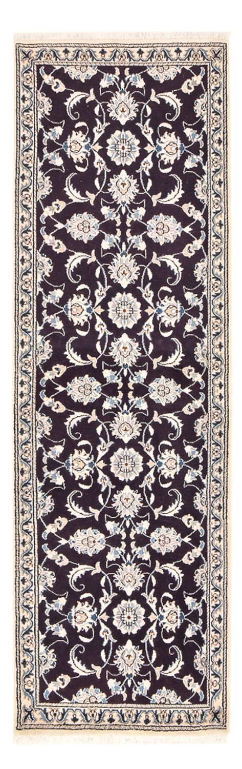 Runner Perser Rug - Nain - 250 x 80 cm - dark blue