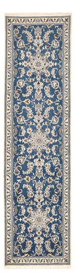 Runner Perser Rug - Nain - 298 x 80 cm - sea blue