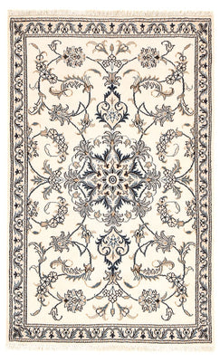 Perser Rug - Nain - 137 x 87 cm - light beige