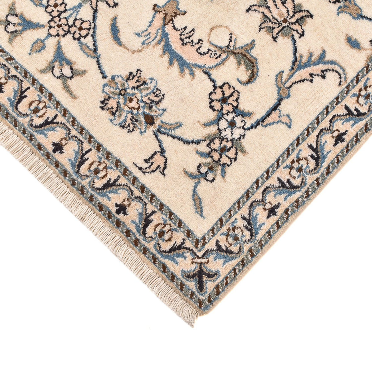 Perser Rug - Nain - 136 x 87 cm - light beige