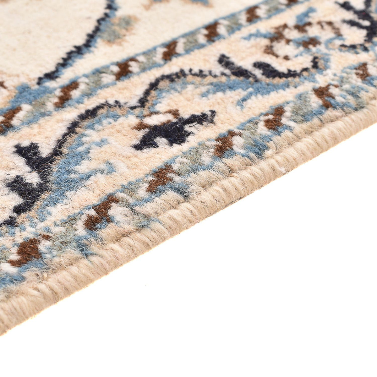 Perser Rug - Nain - 136 x 87 cm - light beige