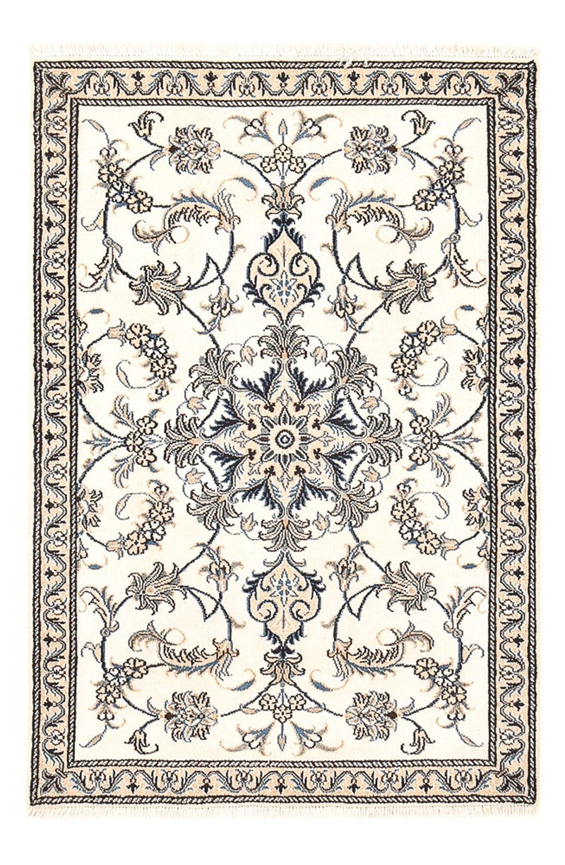 Perser Rug - Nain - 137 x 88 cm - light beige