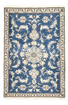 Perser Rug - Nain - 137 x 88 cm - blue