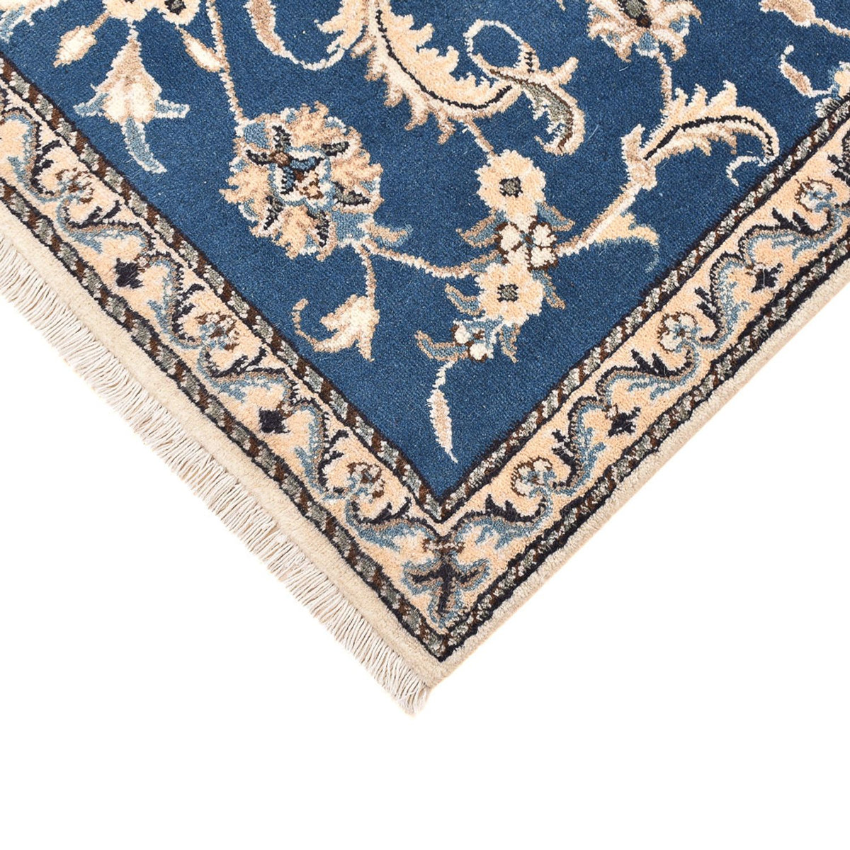 Perser Rug - Nain - 137 x 88 cm - blue