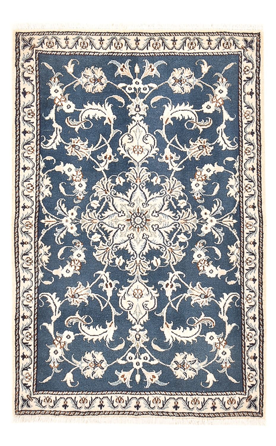 Perser Rug - Nain - 138 x 89 cm - blue