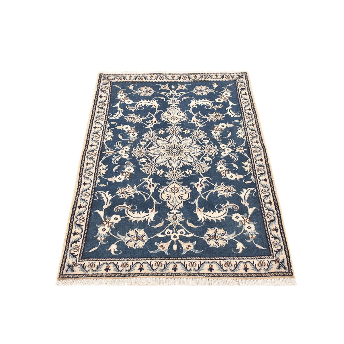 Perser Rug - Nain - 138 x 89 cm - blue