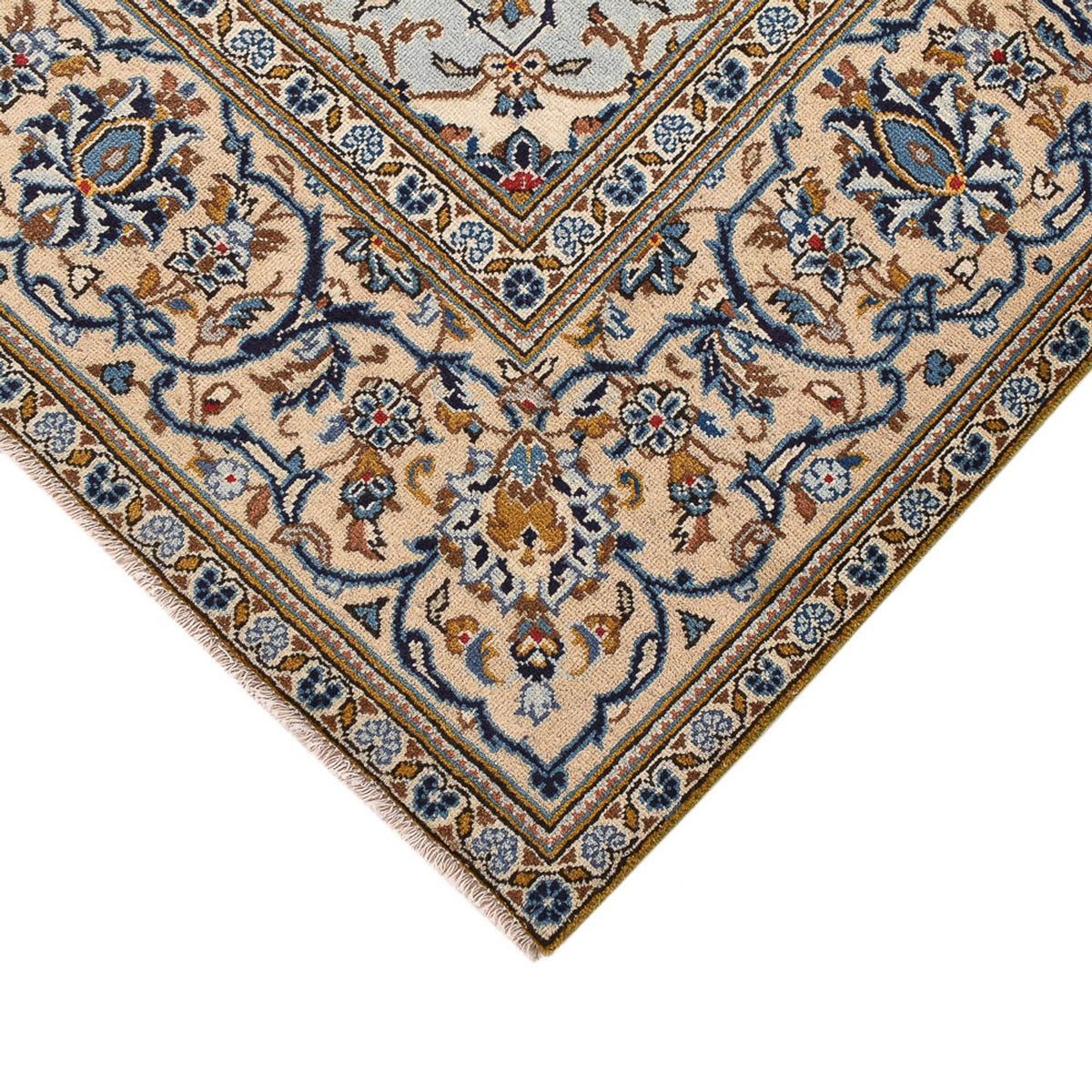 Perser Rug - Keshan - 287 x 192 cm - dark beige