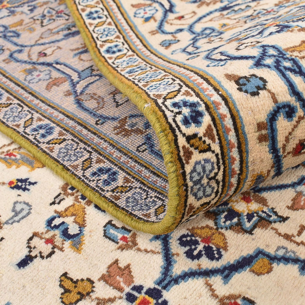 Perser Rug - Keshan - 287 x 192 cm - dark beige