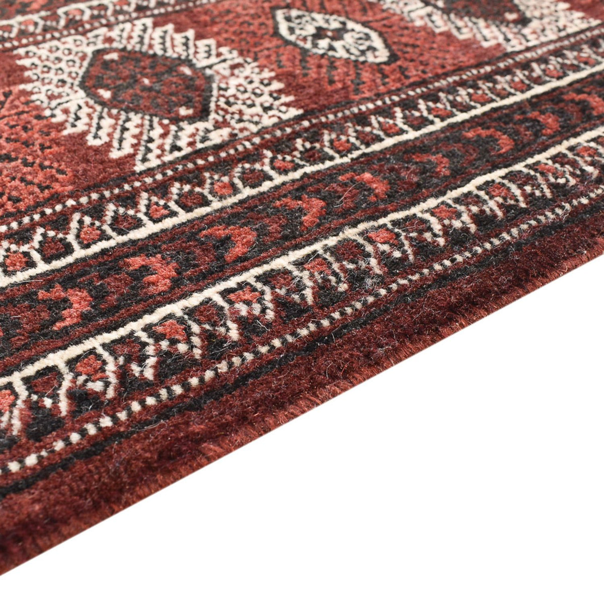 Turkaman Rug - 303 x 200 cm - multicolored