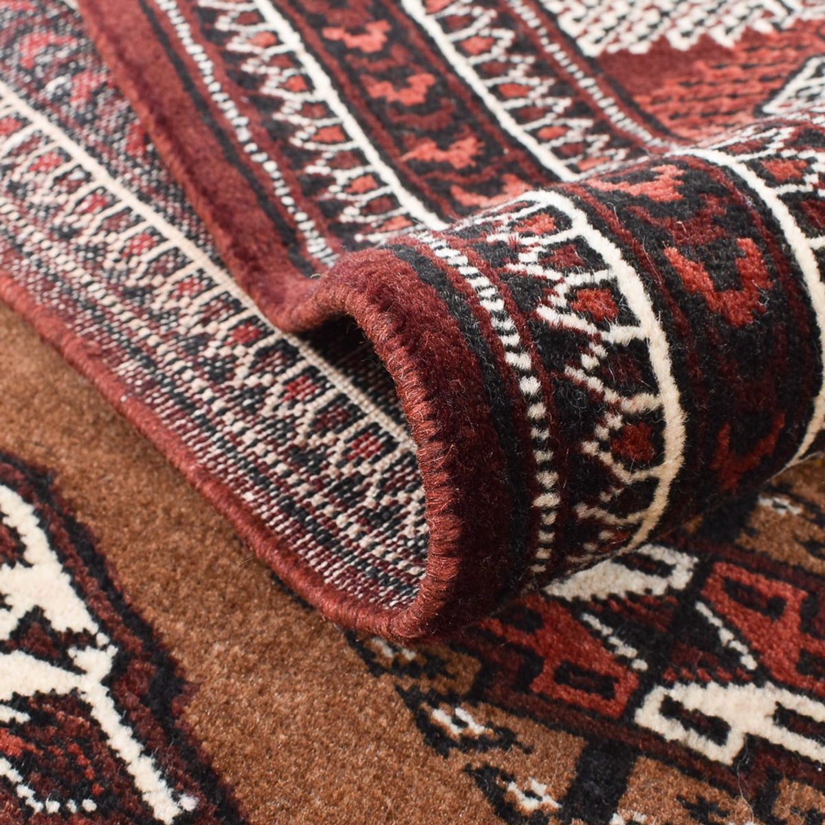Turkaman Rug - 303 x 200 cm - multicolored