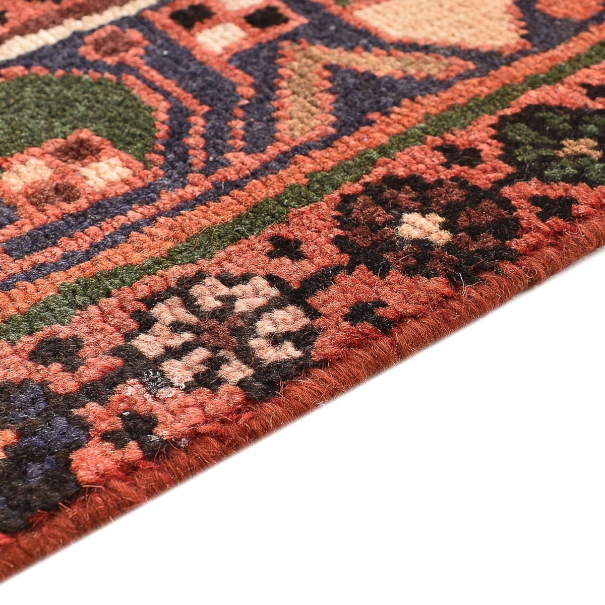 Perser Rug - Nomadic - 314 x 203 cm - terracotta