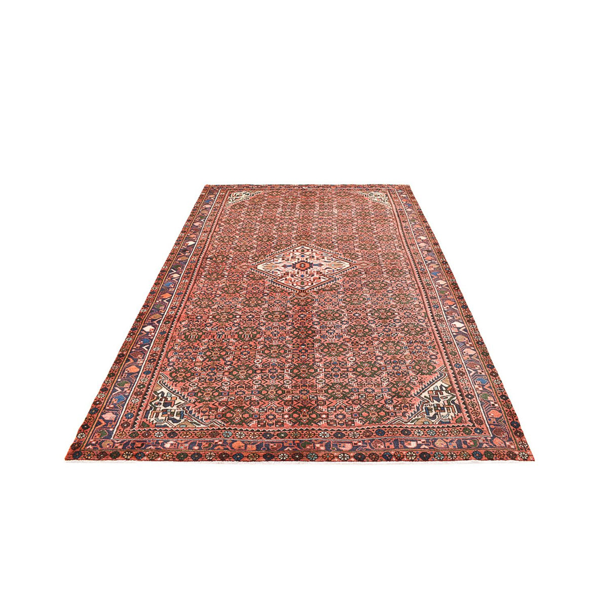 Perser Rug - Nomadic - 314 x 203 cm - terracotta