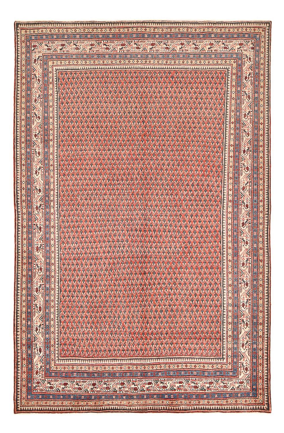 Perser Rug - Mir - 330 x 215 cm - light red