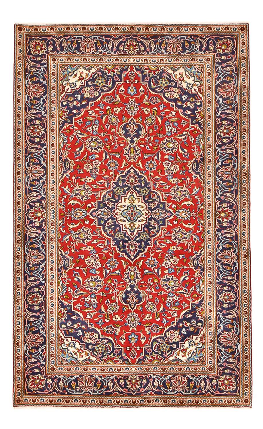 Perser Rug - Keshan - 243 x 148 cm - red