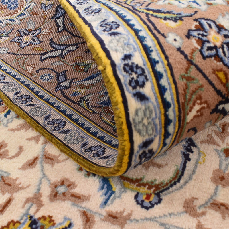 Perser Rug - Keshan - 223 x 138 cm - light beige