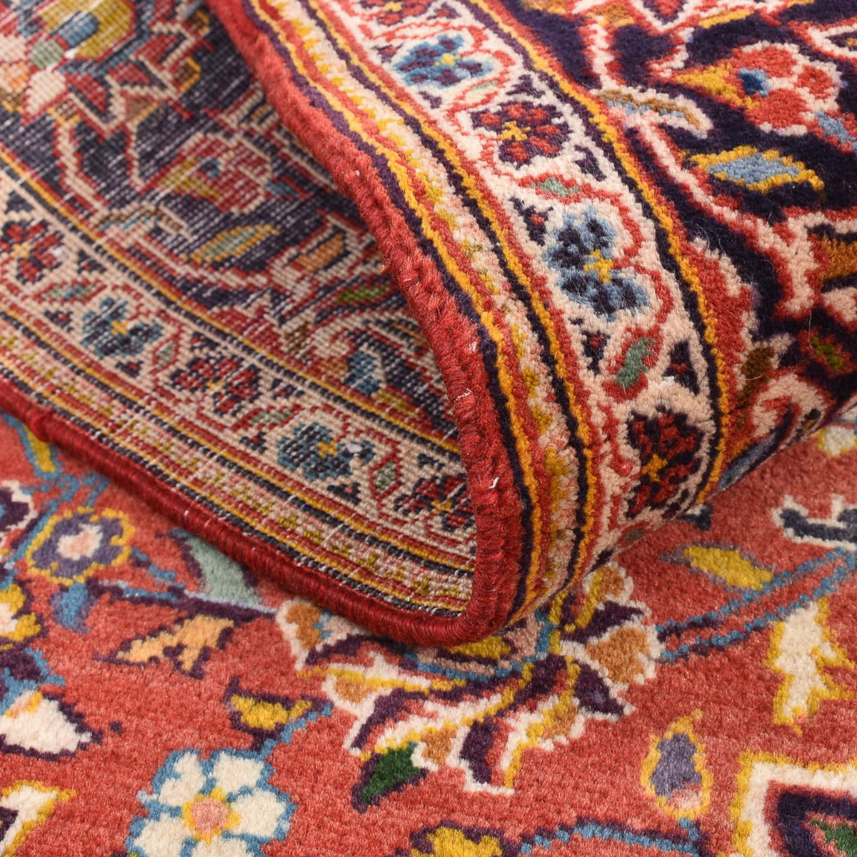 Perser Rug - Keshan - 167 x 114 cm - light red