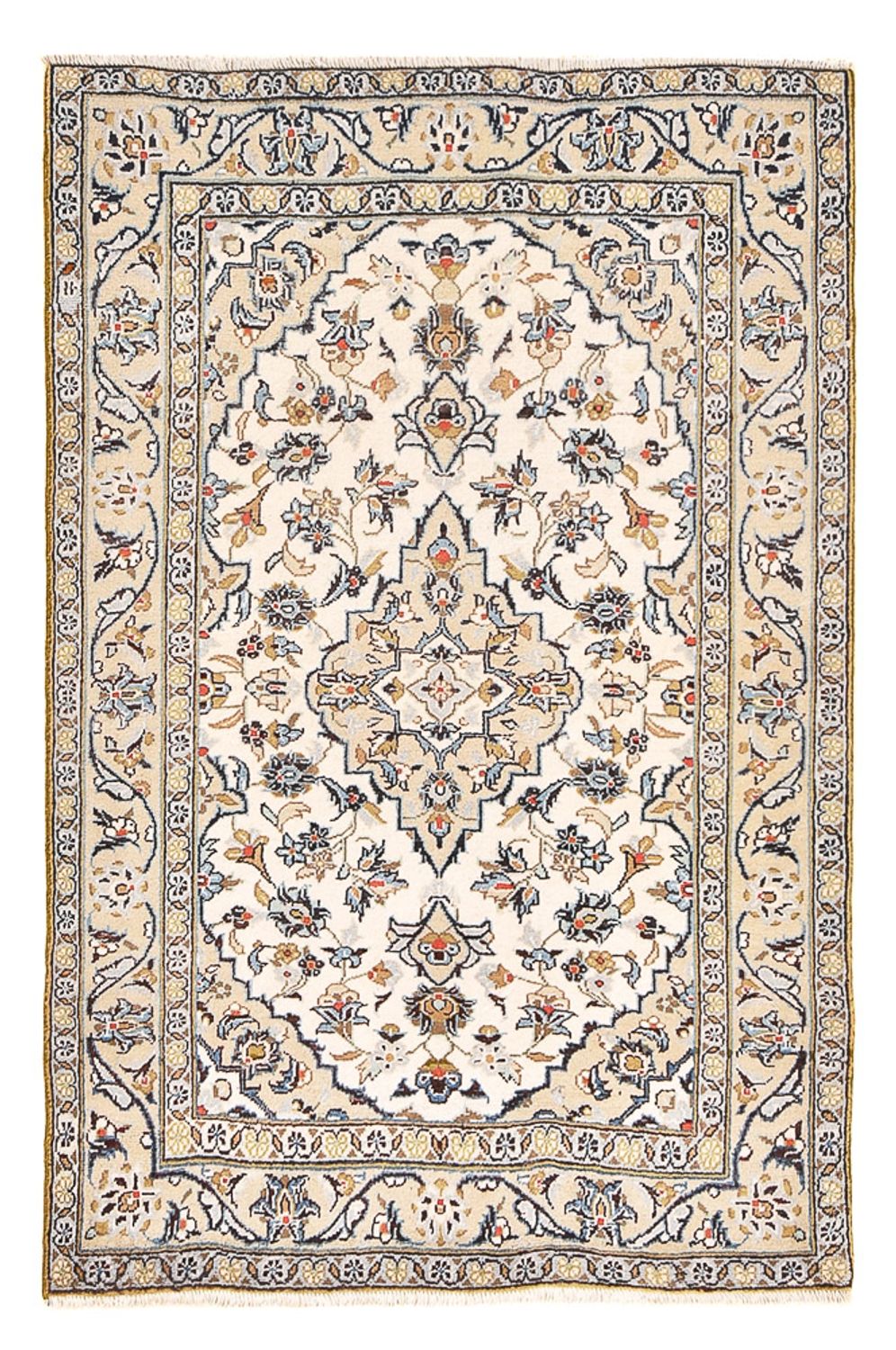 Perser Rug - Keshan - 142 x 96 cm - sand