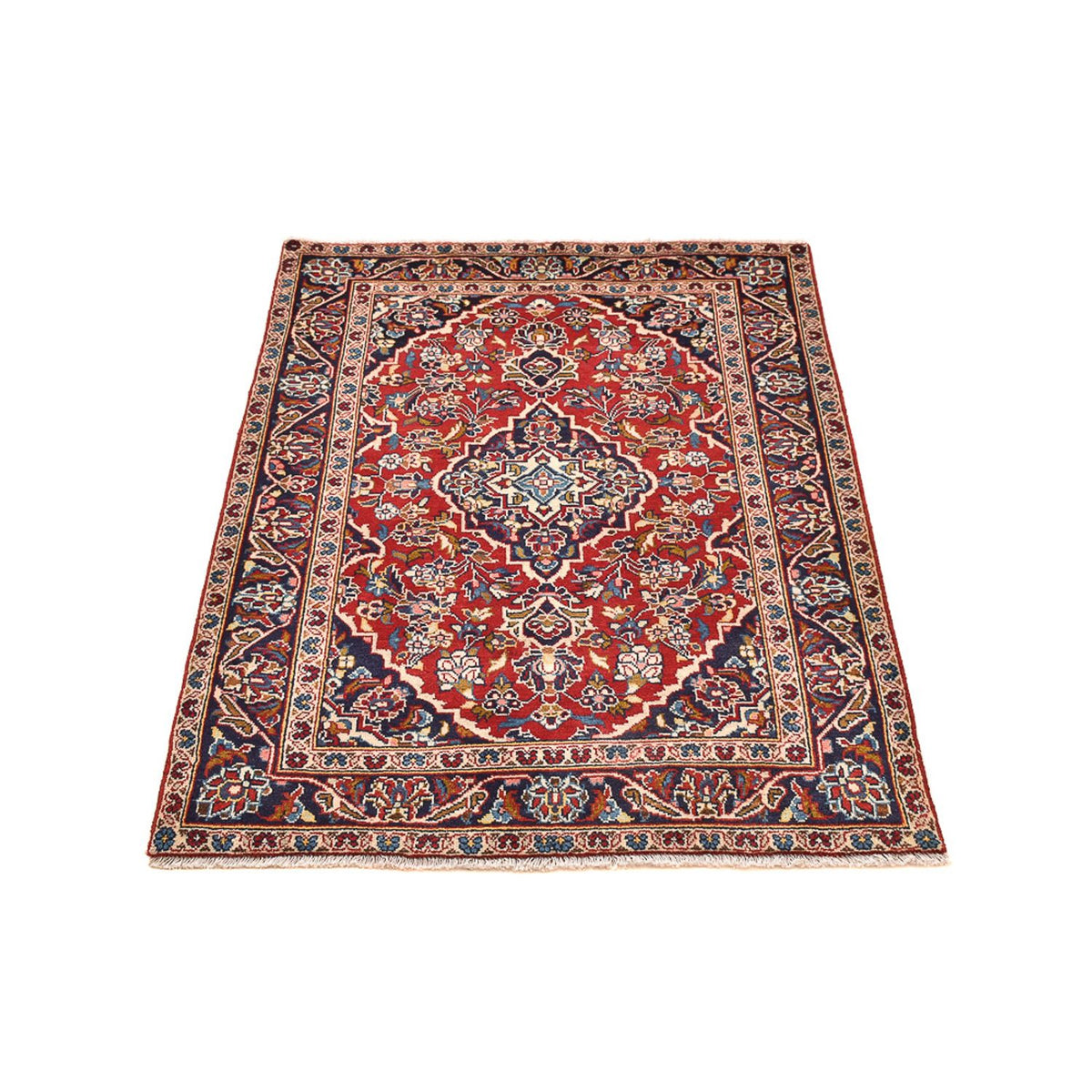 Perser Rug - Keshan - 140 x 97 cm - red