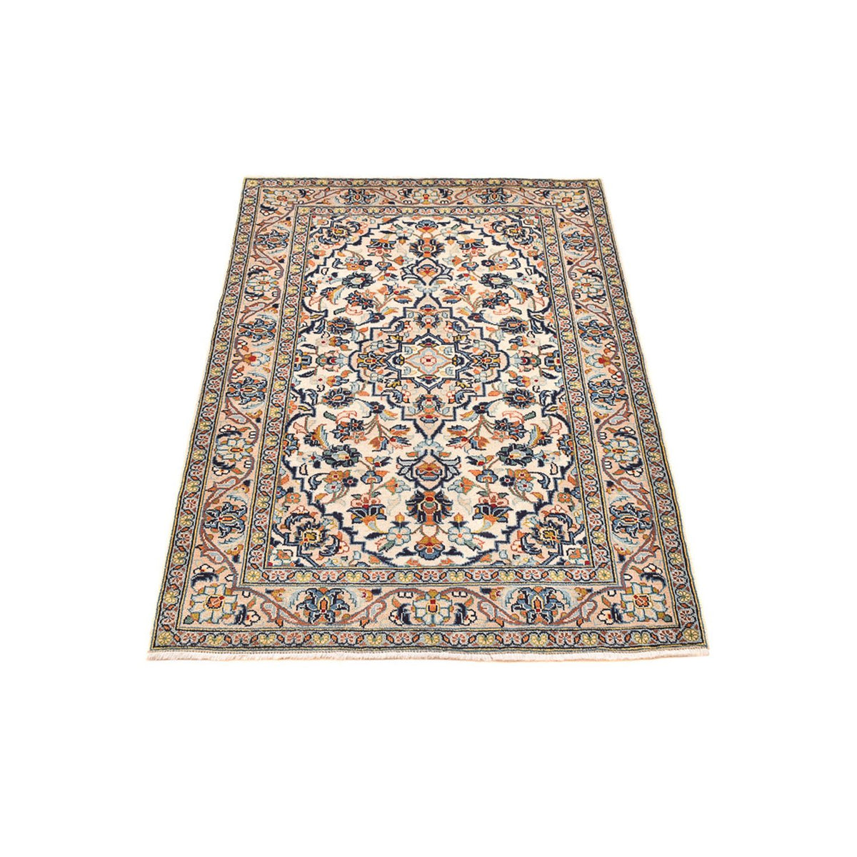 Perser Rug - Keshan - 147 x 95 cm - light beige