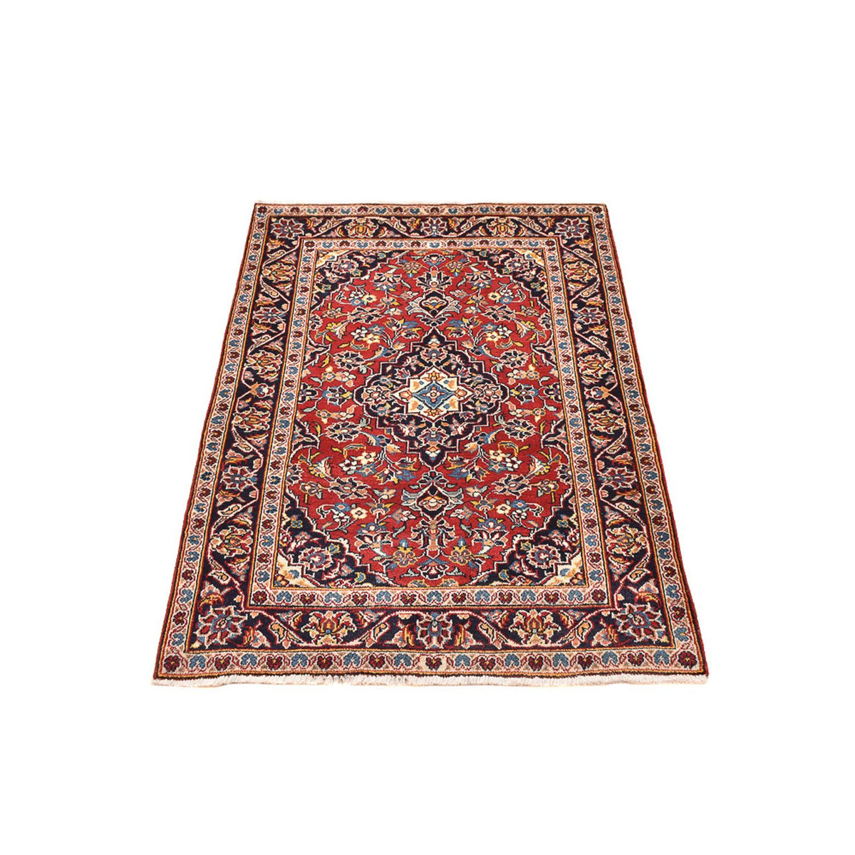 Perser Rug - Keshan - 151 x 96 cm - light red