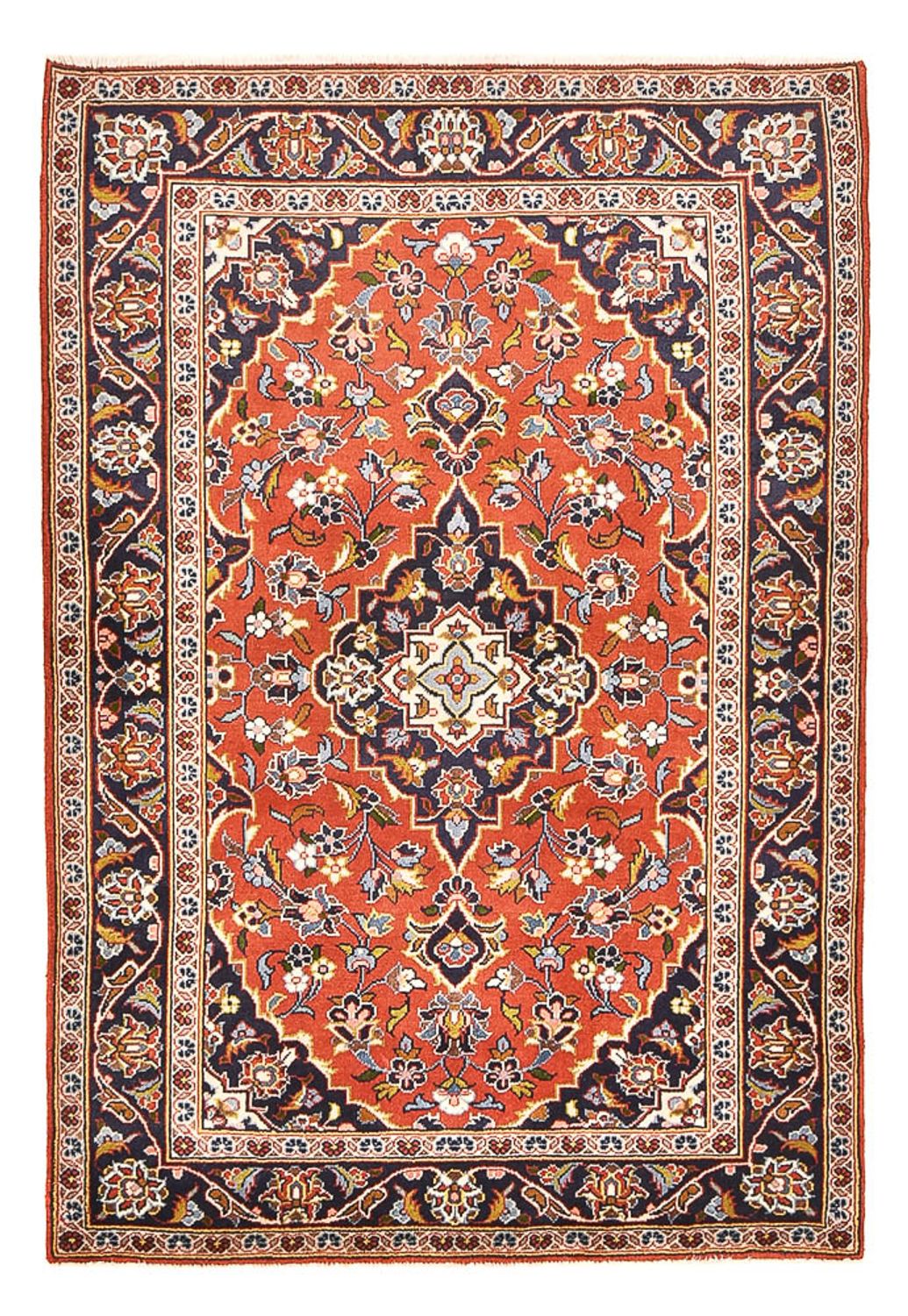 Perser Rug - Keshan - 148 x 103 cm - terracotta