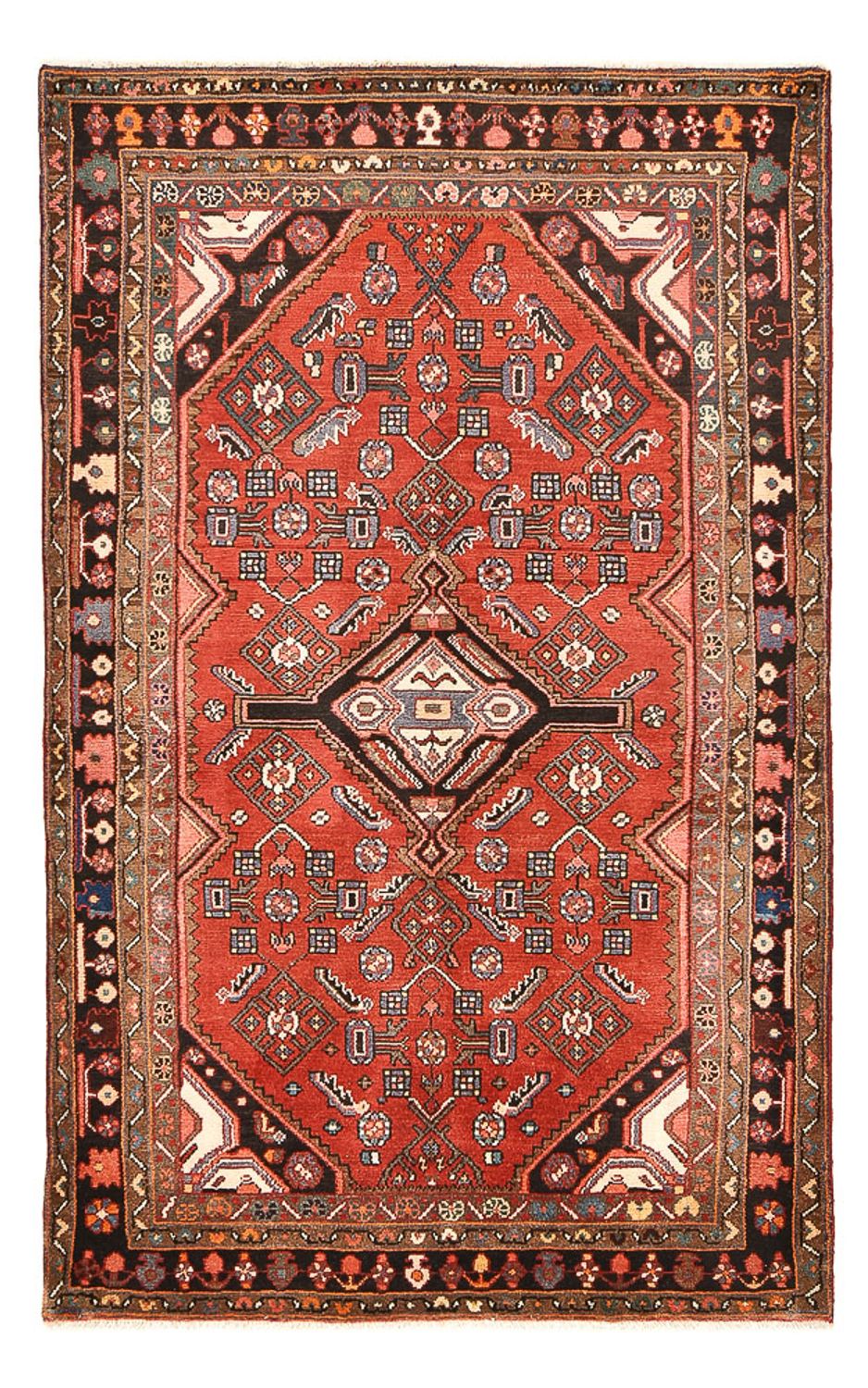 Perser Rug - Nomadic - 225 x 140 cm - red
