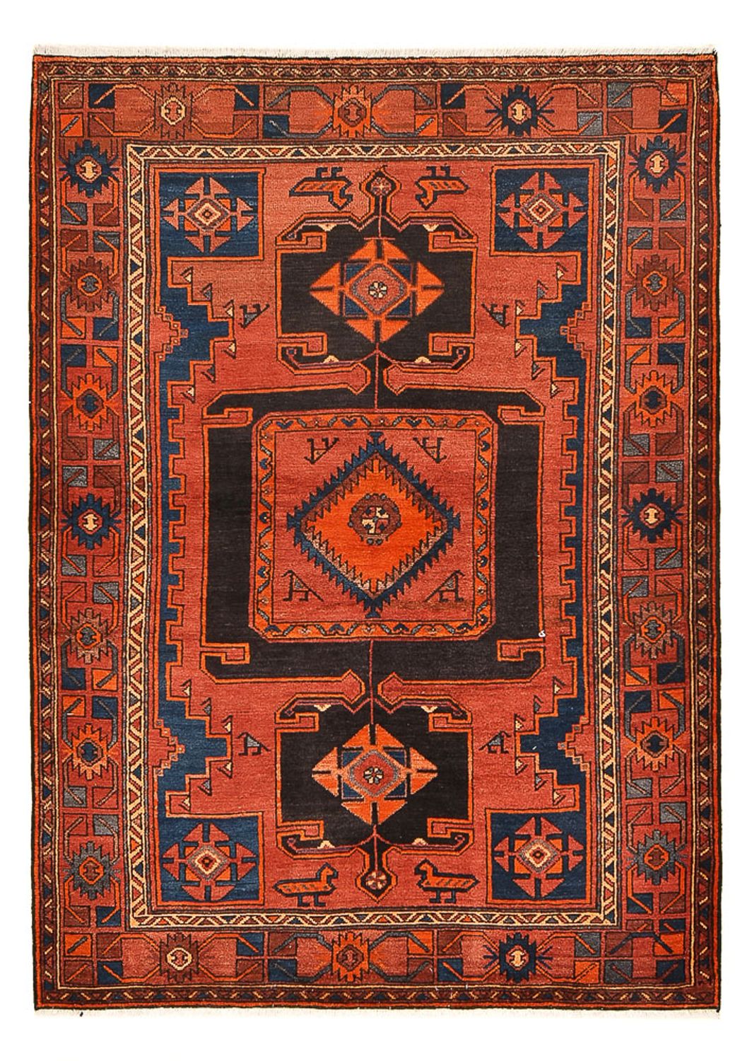 Perser Rug - Bidjar - 202 x 146 cm - red
