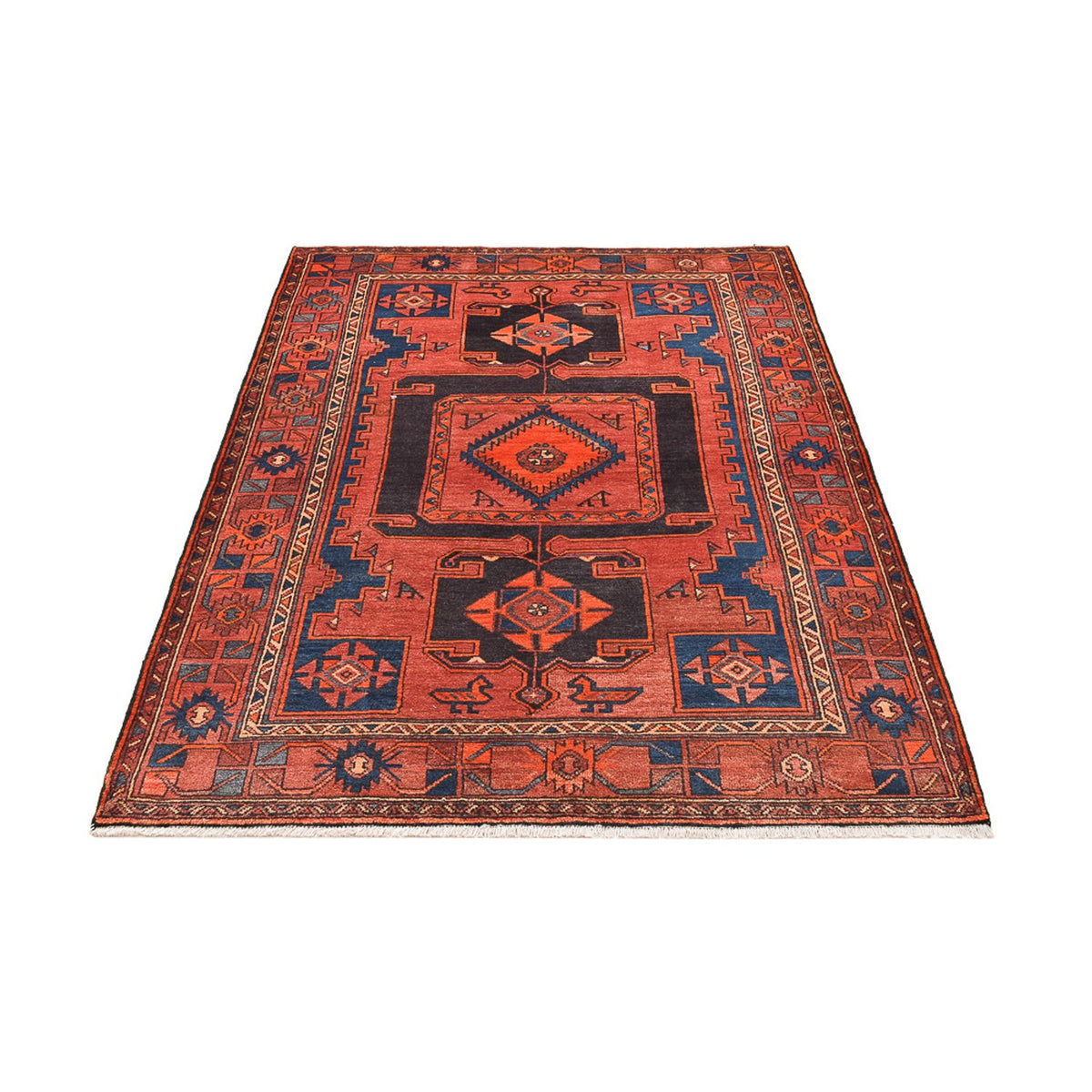 Perser Rug - Bidjar - 202 x 146 cm - red