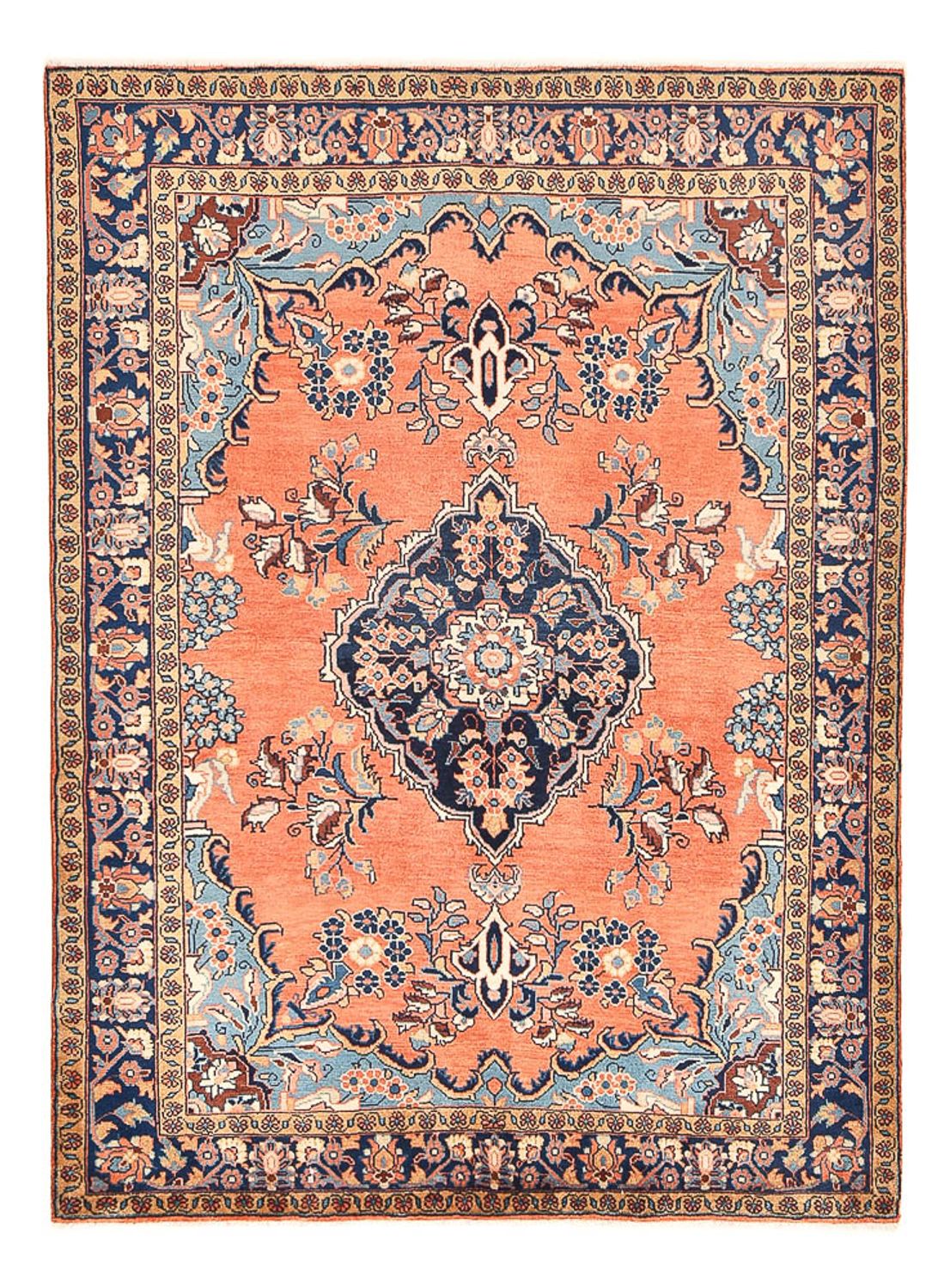 Perser Rug - Royal - 220 x 160 cm - light red