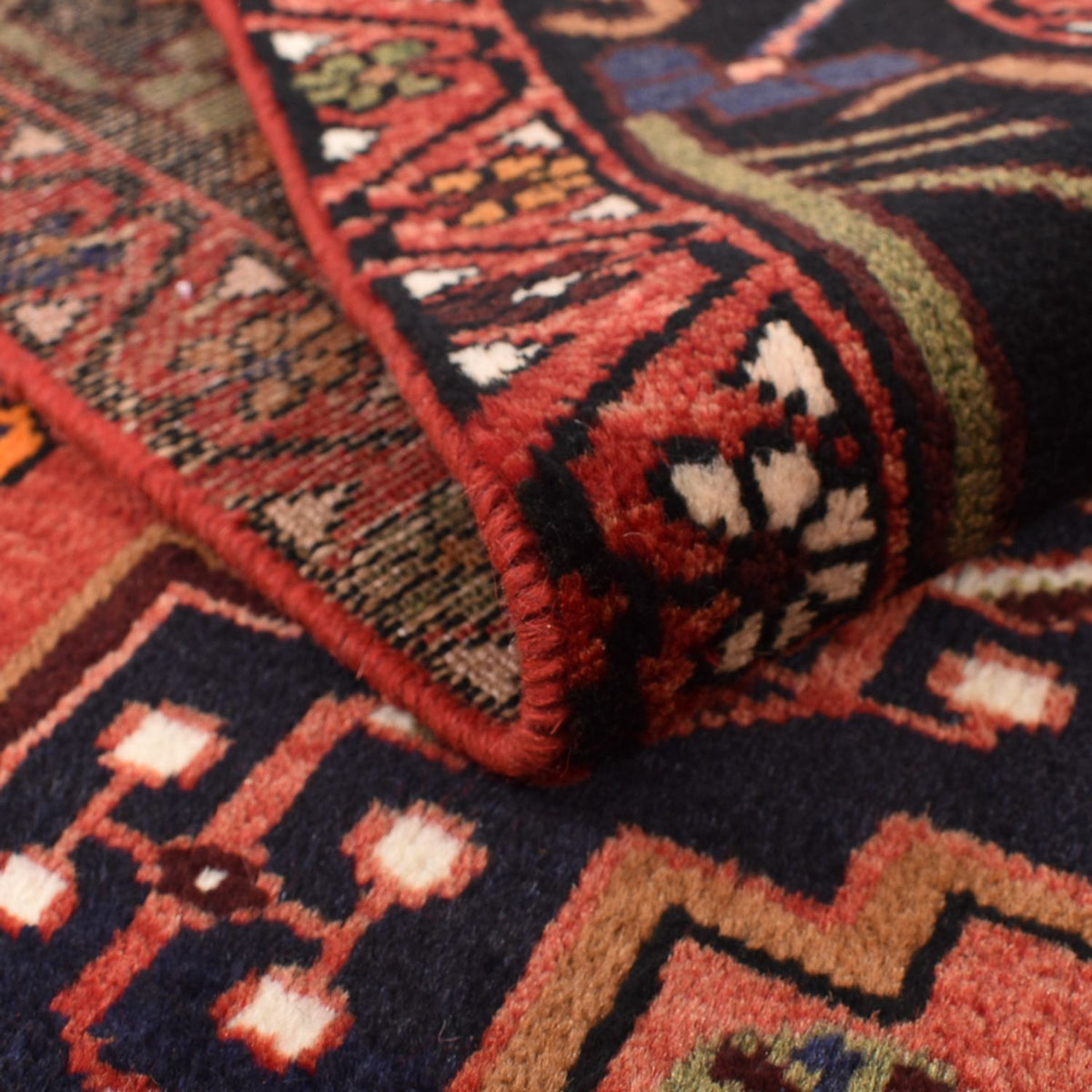 Perser Rug - Nomadic - 202 x 138 cm - red