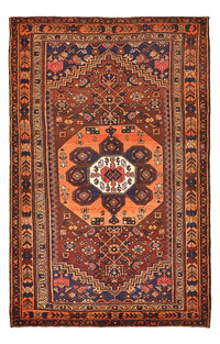 Perser Rug - Bidjar - 210 x 130 cm - dark red