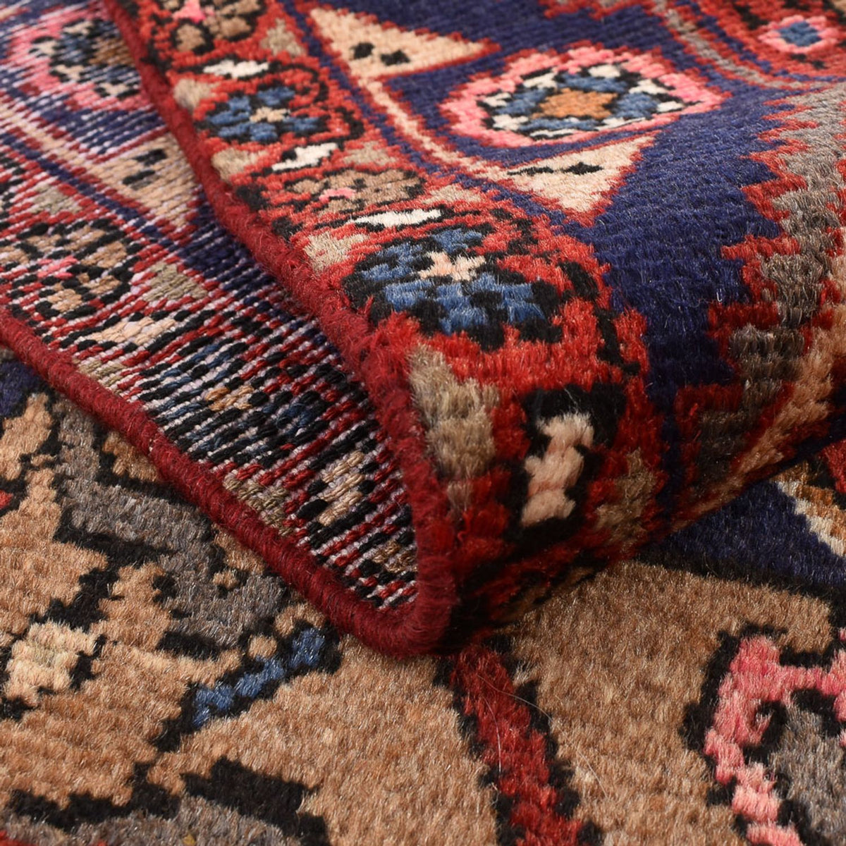 Runner Perser Rug - Nomadic - 223 x 128 cm - dark beige