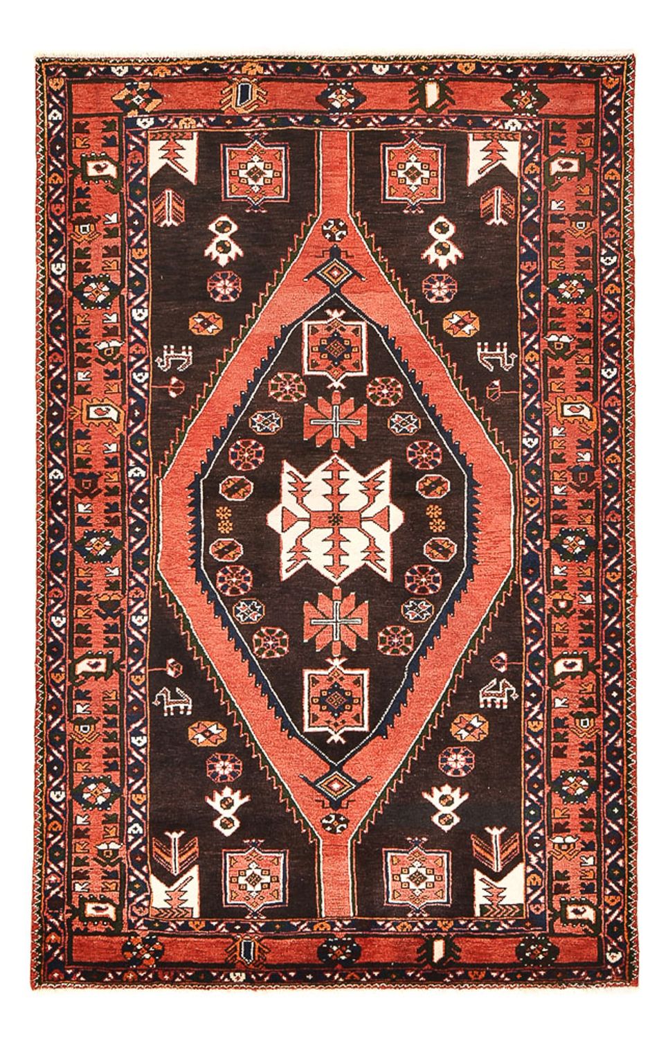 Perser Rug - Nomadic - 210 x 138 cm - multicolored