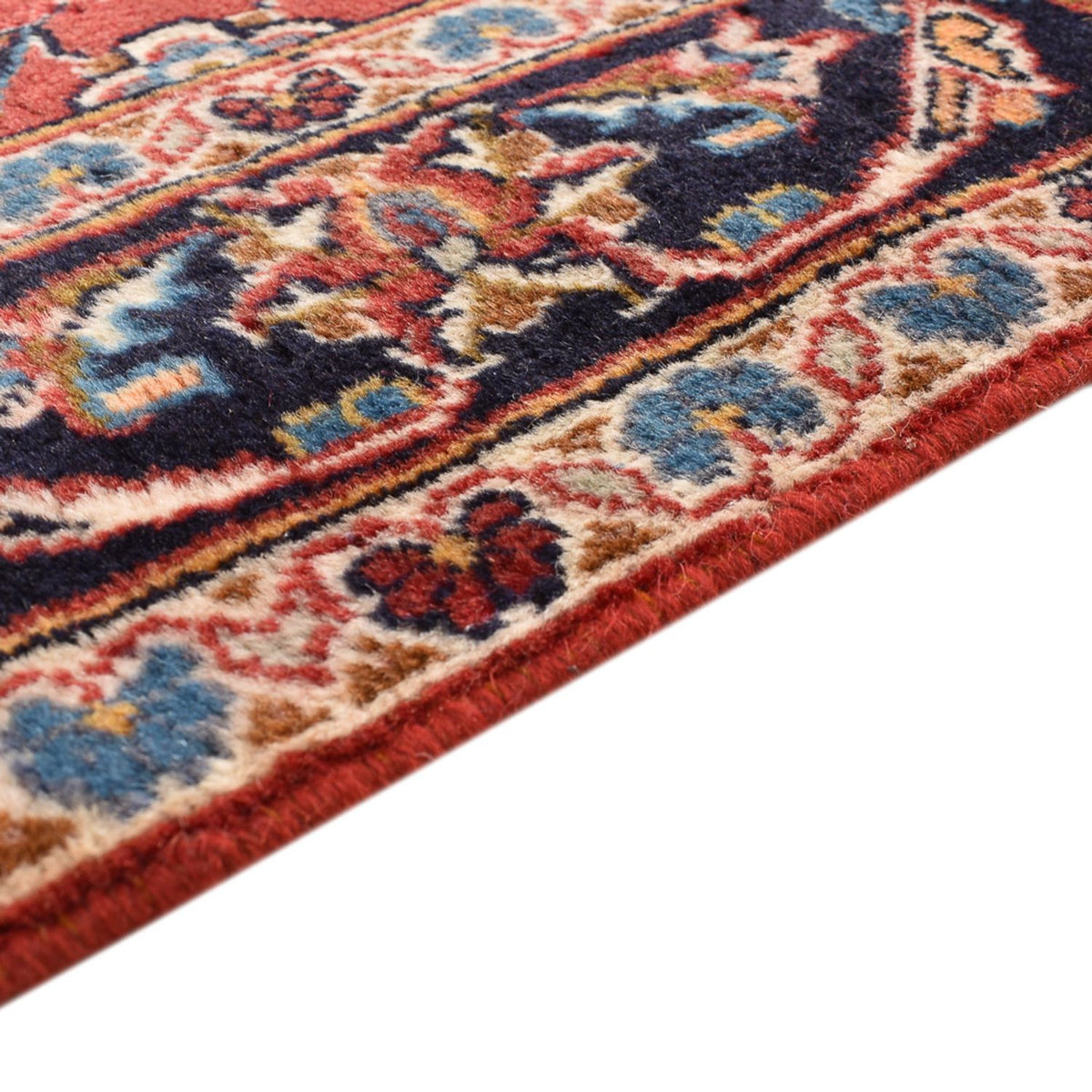 Runner Perser Rug - Keshan - 397 x 95 cm - light red