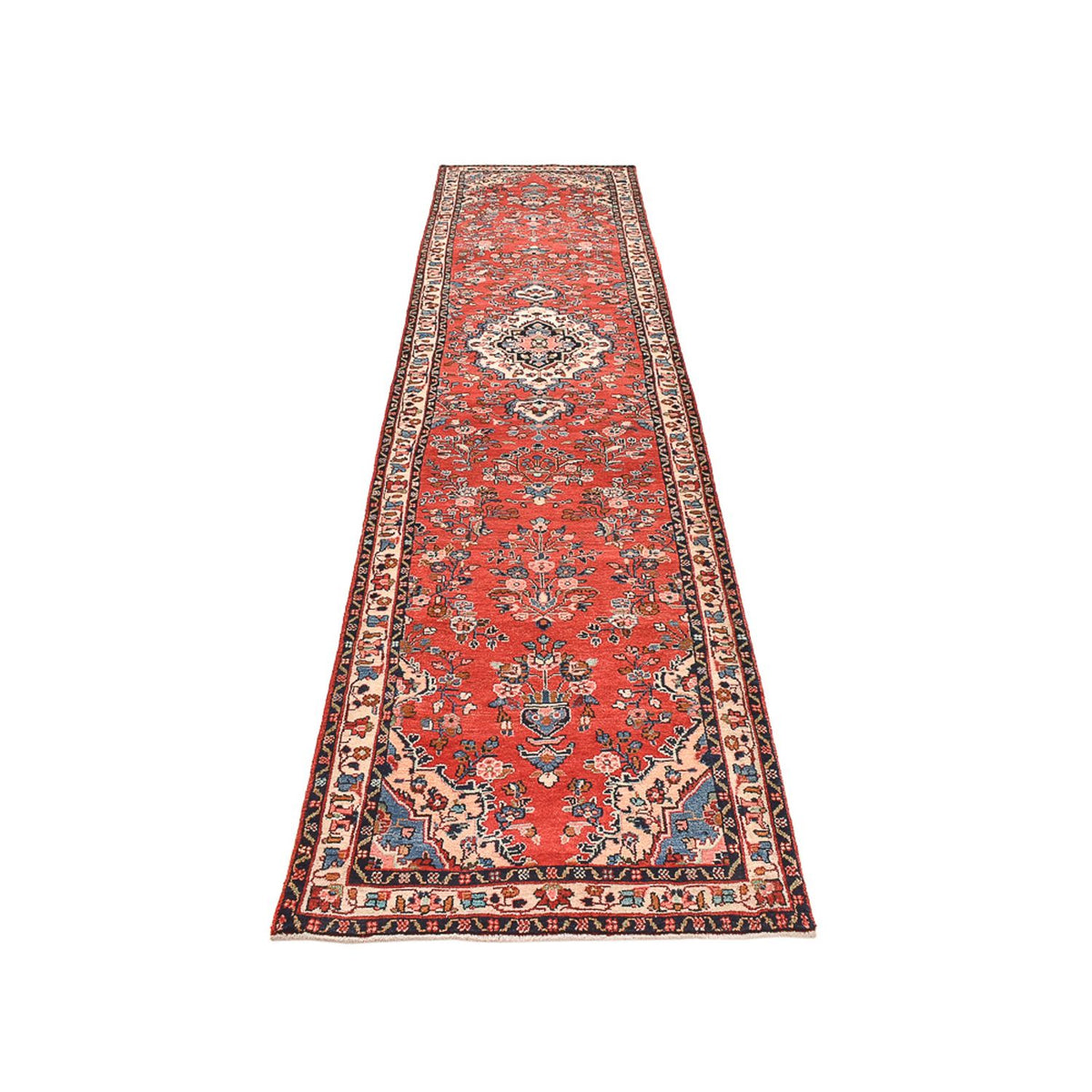 Runner Perser Rug - Nomadic - 408 x 90 cm - light red