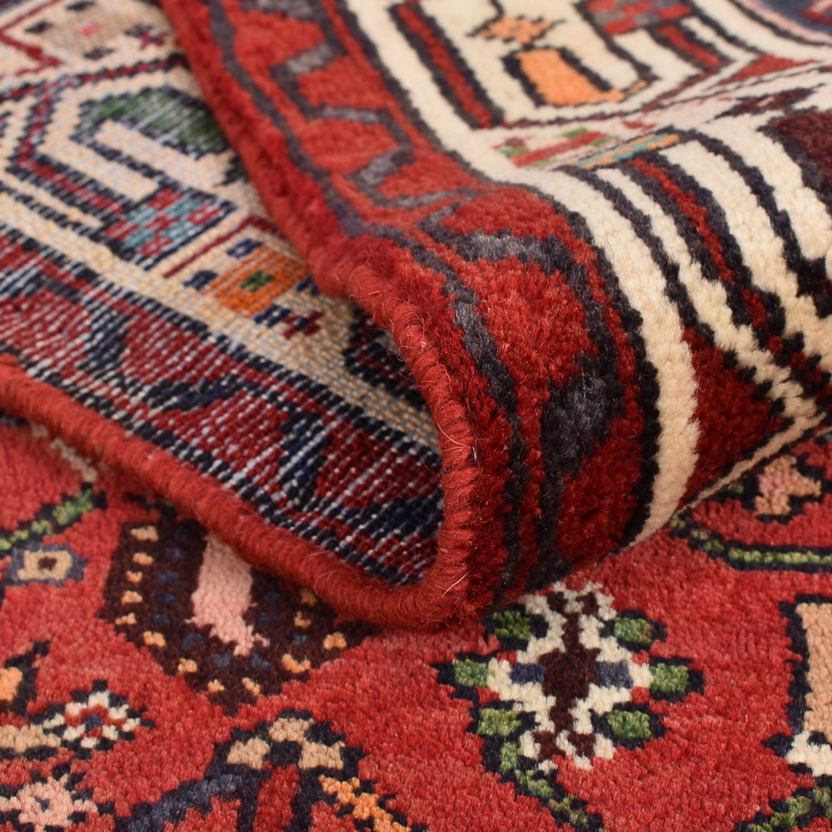 Runner Perser Rug - Nomadic - 373 x 87 cm - red