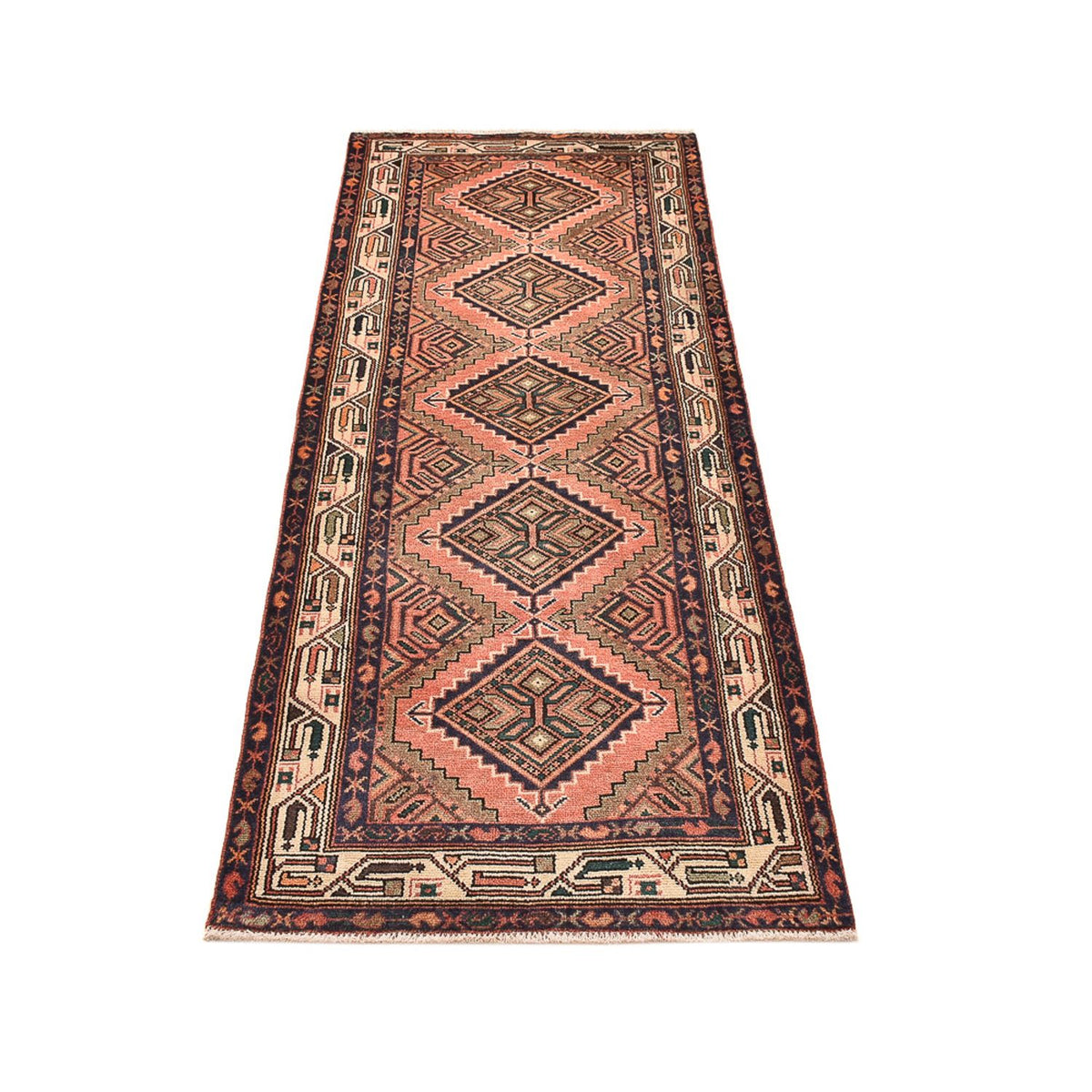 Runner Perser Rug - Nomadic - 210 x 77 cm - light red