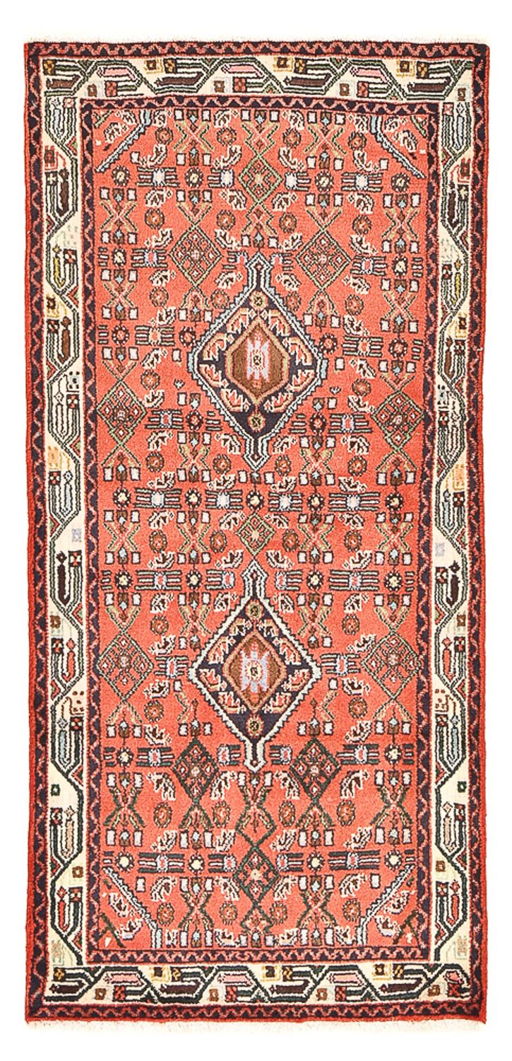 Perser Rug - Nomadic - 172 x 81 cm - light red
