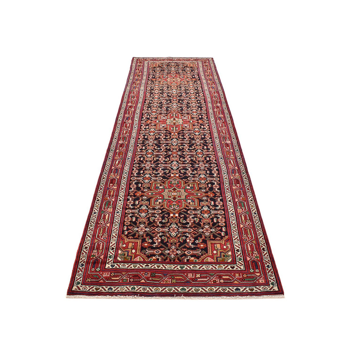 Runner Perser Rug - Nomadic - 403 x 120 cm - light red