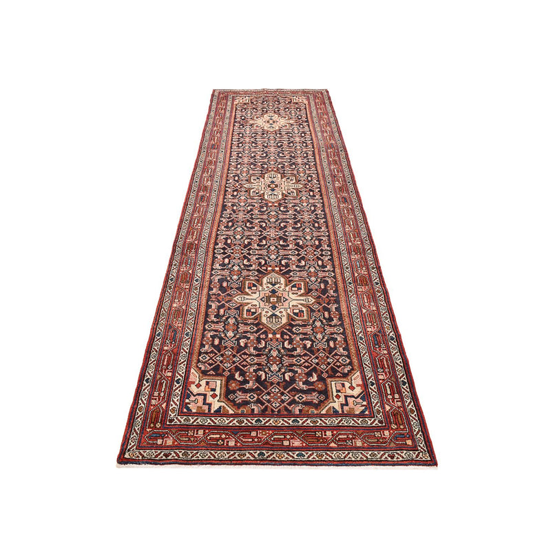Runner Perser Rug - Nomadic - 412 x 114 cm - dark red