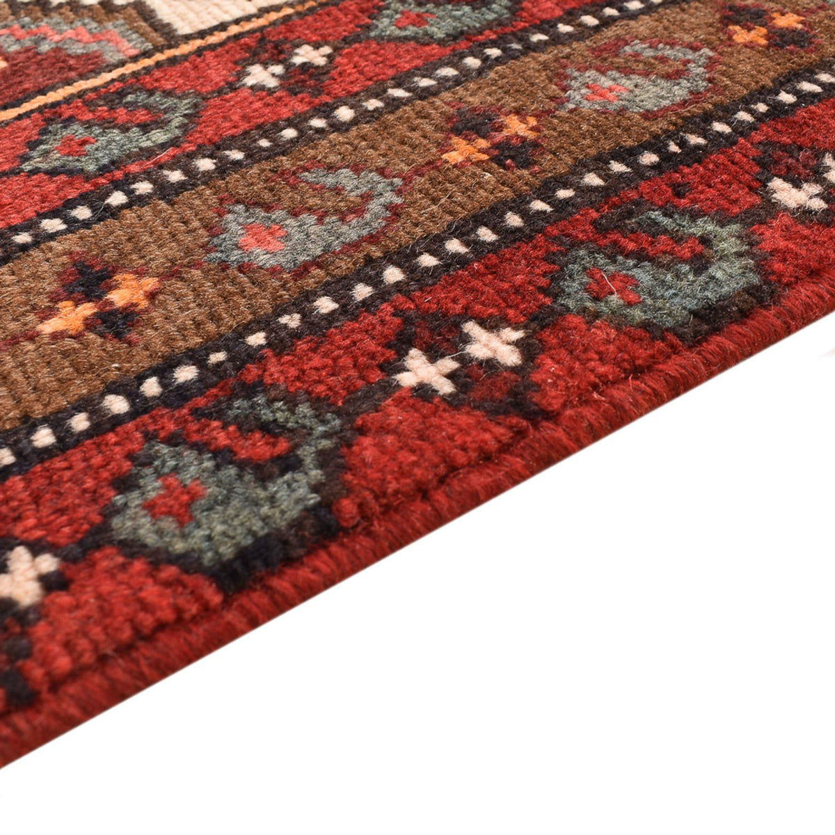 Runner Perser Rug - Nomadic - 283 x 104 cm - red