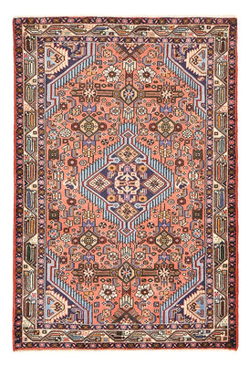 Perser Rug - Nomadic - 146 x 98 cm - light red