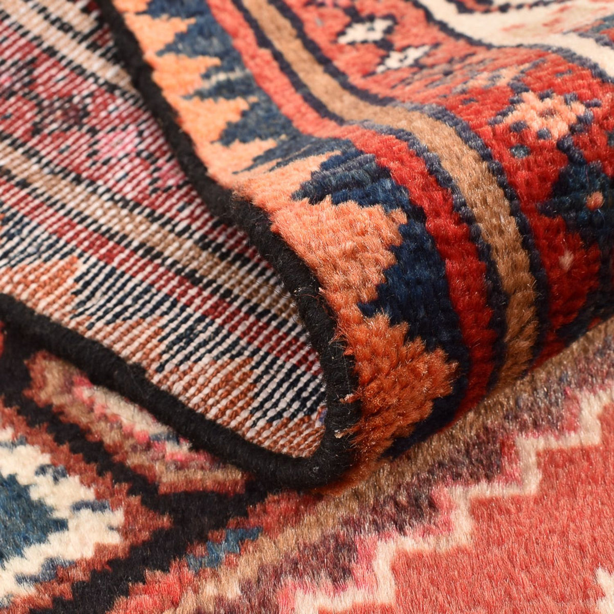 Perser Rug - Nomadic - 140 x 97 cm - light red