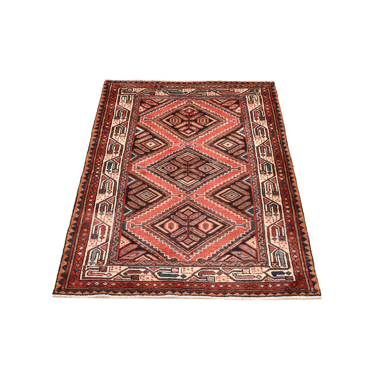 Perser Rug - Nomadic - 140 x 97 cm - light red