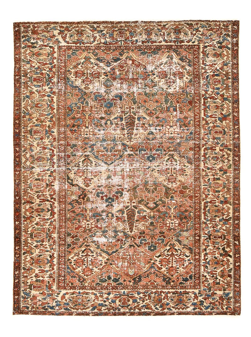 Vintage Rug - 202 x 150 cm - dark beige