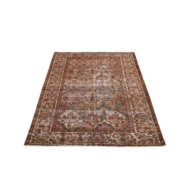 Vintage Rug - 202 x 150 cm - dark beige