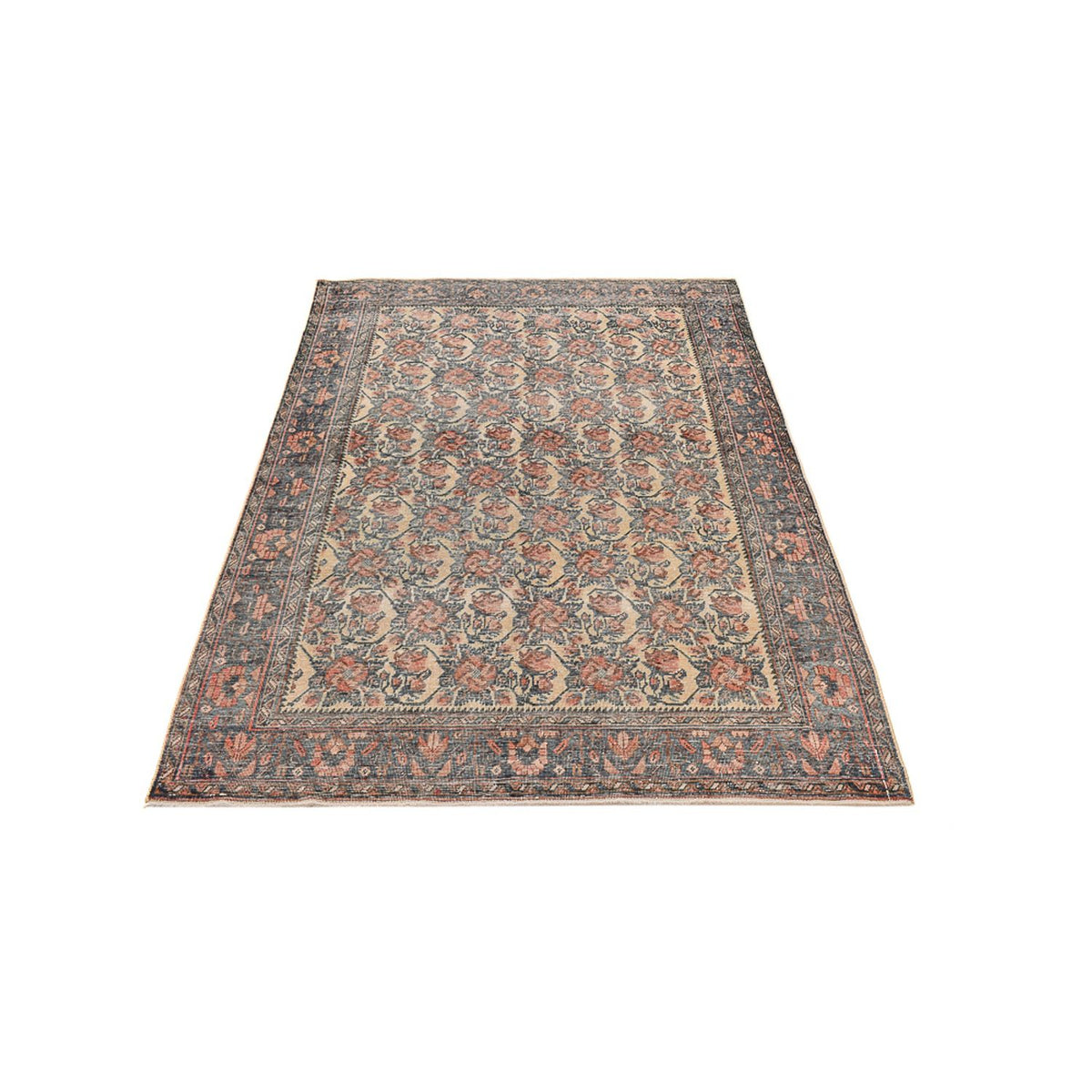 Vintage Rug - 210 x 148 cm - dark beige