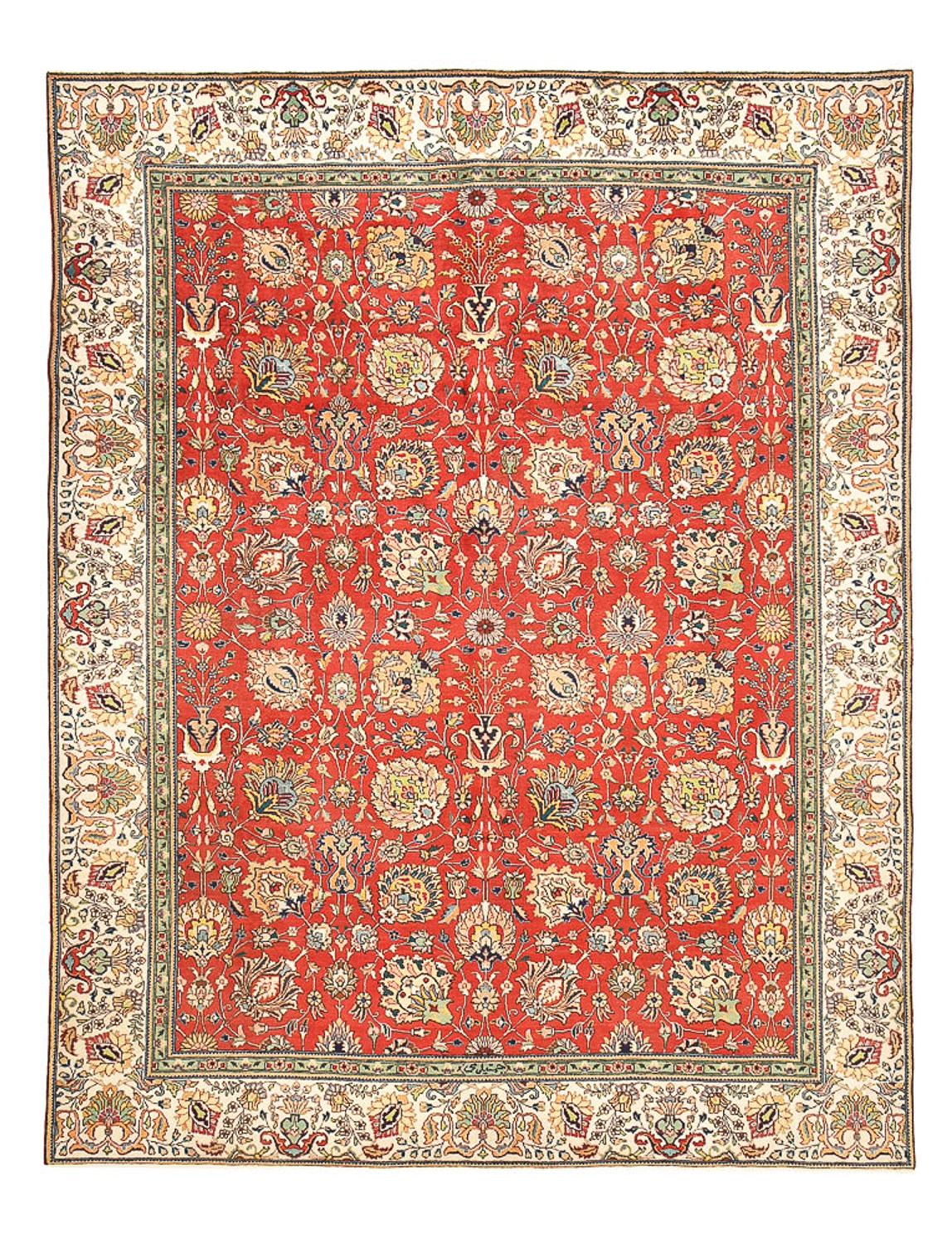Perser Rug - Tabriz - 373 x 284 cm - red