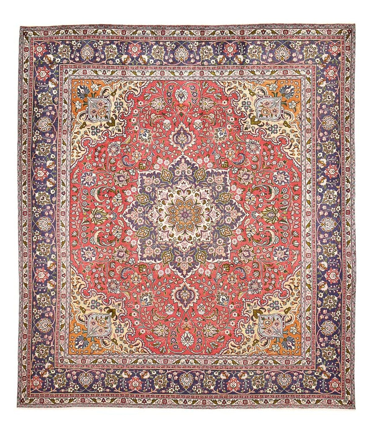 Perser Rug - Tabriz - 374 x 300 cm - red