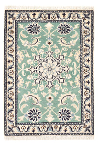 Perser Rug - Nain - 87 x 60 cm - light green